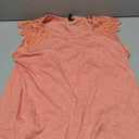 AUTOMET Womens Tops Casual Dressy Lace Summer Tee 2026 Cap Sleeve T Shirts Cute Basic Trendy Fashion Spring Outfits (Pink, XL)