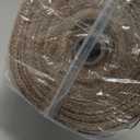 Chuangdi 20 Yard 6 Inches Burlap Ribbon Wide Jute Ribbon Natural Burlap Fabric Roll Wired Edge for Wreaths, Christmas Tree Decoration, Big Bow Crafts, Gift Wrapping, Wedding