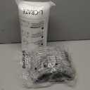 Bedsure ComfyFleece Dog Beds Large Sized Dog- Orthopedic Pet Beds for Crate with Removable Machine Cover, NOT Waterproof Egg Crate Foam Puppy Mat for Pets Up to 50 lbs, 35x22x2.8, NOT Chewproof (Charcoal Grey)