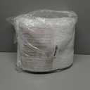 SHACOS White Bathroom Rugs Sets 2 Piece, 20"x32" Non Slip Bath Mat and 20"x24" Toilet Rugs U Shaped Washable, Soft Fluffy Water Absorbent Bath Mat Set of 2