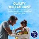 Pure Life Purified Water Bottles, 12 Pack - Still Bottled Water Enhanced with Minerals for a Crisp Taste, Plastic Bottles - 16.9 Fl oz