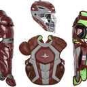 All-Star S7 Axis for Adults - Baseball Catching Equipment Kit (Catching Helmet, Chest Protector, Leg Guards), NOCSAE Standard (16.5", MA)