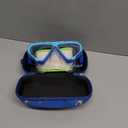 Toddler Swim Goggles Nose Cover,Kids Goggles No Hair Pull,Anti Fog Children Swimming Mask (1PK - Blue Shark)