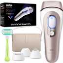 Braun Smart IPL, Skin iExpert Pro 7, VOGUE's Best Hair Removal Device, IPL Hair Removal for Women and Men, Permanent Laser Hair Reduction At-Home, World's 1st Smart App, 4 Heads, IPL7387