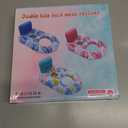 2 in 1 Floating Recliner Pool, Deluxe Inflatable Pool Float Adult with Backrest and Cup Holder, Cool Fun Pool Chair Float Bed, Pool, Beach, Enjoy Vacation, Age 15 + (pink)