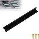 1 pcs Rain Diverter for Roof, Angled and Upward-Folded Flange Design