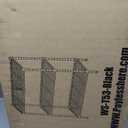 BestOffice New Wire Shelving Cart Unit 3 Shelves Shelf Rack Layer Tier