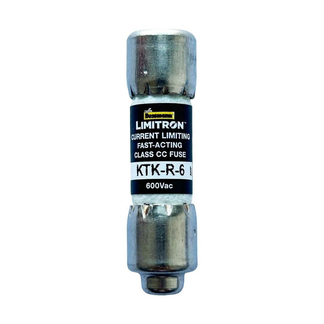 New OEM KTK-R-6 KTK-R-6A 600Vac Fast Acting Fuse, Pack of 10