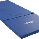 Drive Medical 14700 Tri-Fold Bedside Mat, Blue