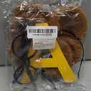 5 Pcs Chipmunk Costume Set, 3 Pack Chipmunk Ears Headband, 1 Round Black Glasses Frame and 1 A-shaped Sticker, Chipmunks Ears for Halloween Party Animal Costume Accessories