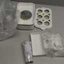 Rapid Egg Cooker Electric 6 Eggs Capacity, Soft, Medium, Hard Boiled, Poacher, Omelet Maker Egg Poacher With Auto Shut-Off, BPA Free-White