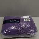 Bedsure Gentlesoft 100% Cotton Blanket King Size for Bed - Breathable and Soft, Thick Cozy Waffle Weave Christmas Blanket Gift for Women, Purple, 104x90 inches