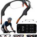 AI Smart Glasses - 2026 Upgrade with 20MP Camera, AI Voice Assistant & Real-World Recognition, EIS Anti-Bluetooth Audio Sunglasses, Sports Camera Glasses for Men and Women (Photochromic Lenses)