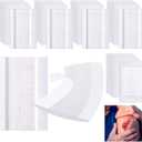 Colingmill 150 Pcs Non-stick Pads with Adhesive Tabs Easy Removal Breathable Gauze Pads 2" x 3" Non-adhesive Wound Dressing Highly Absorbent Gauze Bandages for Wounds Individually Packaged(2 x 3 Inch)