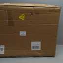 XXXL Stainless Steel Cat Litter Box, 28" L x 19.7" W x 12" H Extra Large Semi Enclosed Removable Metal Litter Tray with High Sided Enclosure, Scoop, Anti-Leakage, Non-Sticky, Easy Cleaning