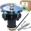 539131898 Spindle Assembly with Pulley for Husqvarna 61" Mowers | Replace Husqvarna 539131898, 539113300 Pulley for Husqvarna MZ61 MZT61 MZ6128 FD 61 MZ 6128 ZT MZT 61 BF Dixon Ultra 61 Deck