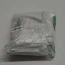 NICETOWN White Velvet Curtains 63 inches for Bedroom, Sound Reducing Heavy-Duty Solid Rod Pocket & Back Tab Drapes/Panels for Living Room (2 Panels, 52 inches Wide Each Panel)