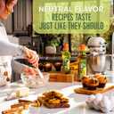 3 x BetterBody Foods Refined Avocado Oil, Non-GMO Cooking Oil, Kosher, Keto and Paleo Diet Friendly, Frying, Baking, Avocado Oil, 500 mL, 16.9 Fl Oz