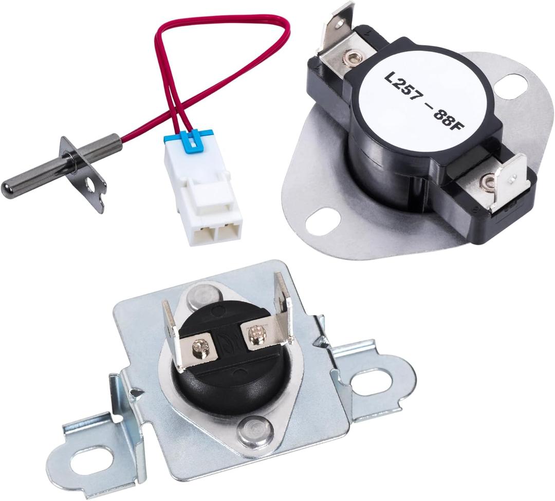 BlueStars 6931EL3003D Limit Thermostat & 6323EL2001B Thermistor & 6931EL3001E Thermostat - Compatible with LG Dryers - Replaces AP4440975 1268366 6931EL3003E AH3530485 EA3530485 PS3530485