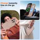 TAURI for iPhone 16 Pro Max Case, Upgrade Full Camera Protection, Camera Control, Compatible with Magsafe, Minimalist Slimmer Magnetic Phone Case for iPhone 16 Pro Max, Desert