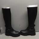 Blondo Women's Verona Waterproof Comfortable Knee-High Boot, Black Stretch, 7