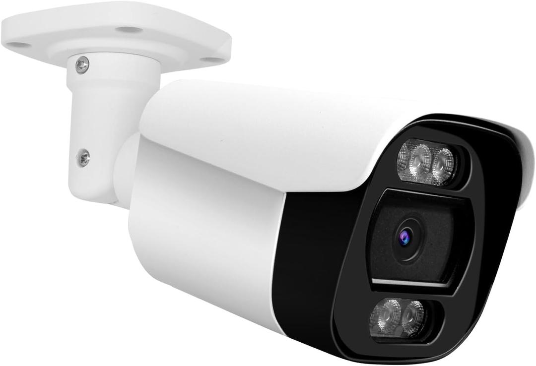2.0MP HD 1080P Analog Security Camera (Hybrid 4-in-1 HD-CVI/TVI/AHD/960H Analog CVBS) Outdoor Indoor, 6pcs IR-LEDs, ICR, 2.8mm Lens, 105 Wide Angle, Full Metal Housing, CCTV Bullet