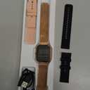 Smart Watch for Women Android/iPhone: Fitness Tracker Smart Watches Answer/Make Call IP68 Waterproof 1.85" Smartwatch Activity Pedometer Heart Rate SpO2 Monitor 120+ Sports Model Gold Womens Watches