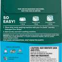 Tru Earth In Wash Fabric Softener Sheets, Unscented, 80 Strips | Up to 160 Loads, Liquid Fabric Softener Alternative, For All Washing Machines, Helps Reduce Static, Hypoallergenic