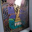 FIFA WorldCup2026 Collectible Wall Art Limited Edition 3D Layered Decor, 20.8"L x 15.7"W