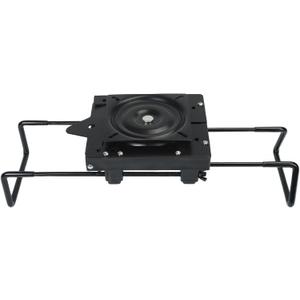 ERGOSEAT Boat Seat Mount Clamp On Base with Swivel Quick Release Adjustable 7.5-18Inch Heavy Duty for Jon Boats, No Tools Needed
