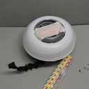 Mini Cotton Candy Maker Machine - Easy to Use & Clean, Quiet Floss Maker for Kids, Christmas Gift, Birthday Party, Home Use - Includes Sugar Scoop & Sugar Floss Sticks (Sugar Not Included) (White)