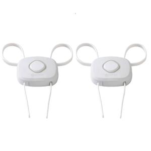 Safety 1st OutSmart Flex Lock, White, 2 Pack