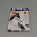 Truform Sheer Compression Stockings, 15-20 mmHg, Women's Knee High Length, Open Toe, 20 Denier, Medium (Nude)