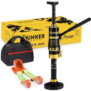BUNKER INDUST Portable Hydraulic Recovery Jack with Lift Mate, 4x4 Off Road Lift Jack for SUV ATV UTV, 19,400 lbs Lifting Capacity