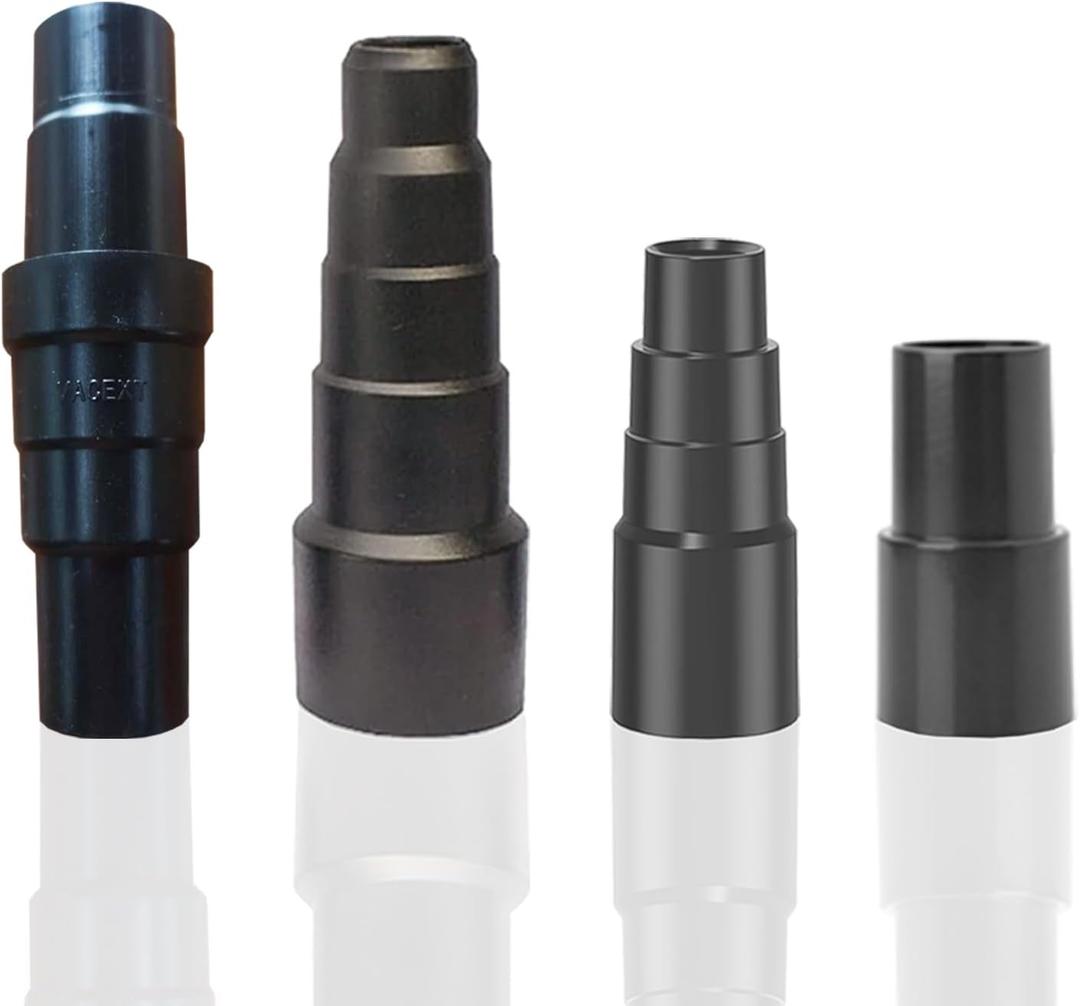 Vacuum Attachment Adapter Kit- Vacuum Hose Adapter - Pool Supply 1-1/4" or 1-1/2" Hoses Connector - Hoses Reducer Adapter - Reducer from 35mm/38mm/42mm to 32mm - from 1 3/8 inch to 1 1/4 inch
