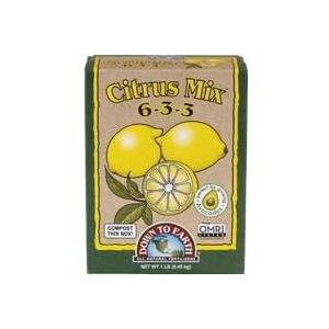 Down to Earth 17863 6-3-3 Citrus Fertilizer Mix, 1 lb 17863 17863