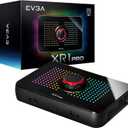 EVGA XR1 Pro Capture Card, 1440p/4K HDR Capture/Pass Through, Certified for OBS, USB 3.1, ARGB, Audio Mixer, PC, PS5, PS4, Xbox Series X and S, Xbox One, Nintendo Switch, 144-U1-CB21-LR