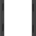 MCS Canvas Float Frames 12x16 Frame, Black Frame for Finished Canvases, Vertical & Horizontal Wall Hanging Large Frame with Adhesive for Canvas Paintings (1-Pack)