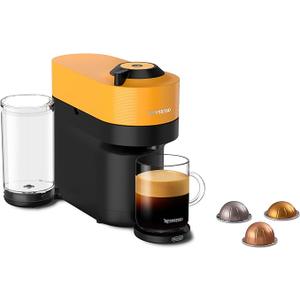 Nespresso Vertuo Pop+ Coffee and Espresso Maker by Breville, Yellow