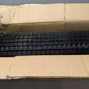 Tongmo 48" x 100' Black Hardware Cloth, 1inch Mesh Chicken Wire Fence, 19 Gauge Vinyl Coated Wire and Welded Wire Roll,Garden Fence, Poultry Netting for Rabbit/Duck/Chicken Coop