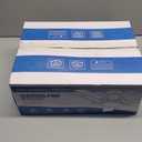 Mpayel Ceiling Fans with Lights, 56" Flush Mount Ceiling Fan with Light and Remote/APP Control, Low Profile, Modern Ceiling Fan Reversible, Dimmable, Noiseless, Black for Bedroom