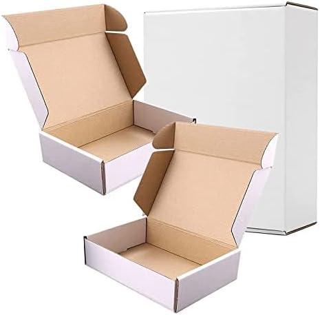 24Pack 12x9x4 Shipping Boxes, Corrugated Cardboard Mailing Box for Small Business, Tab Locking Malier Box for Literature Packing (12"x9"x4")