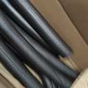 Amylove 6 Pcs 2 Feet Foam Pipe Insulation Foam Tube Insulating Water Pipe Pool Swim Noodles Pre Slit Heat Preservation Pipes Covers for Tubing Outdoor Winter Freeze Protection(Black, 1/2 Inch)