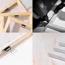 Visual Art Decor Dining Room Wall Art Orange Lemon Fruit Painting Dining Room Wall Decor, Framed Ready to Hang 12x16inchx3Pieces