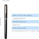 Lixada Fishing Rod Reel Combo Mini Pen Fishing Pole Kit Telescopic Fishing Rod Spinning Reel Combo Kit