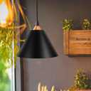 DOITOOL Wrought Iron Lampshade 7.8 Inch Industrial Pendant Light Shade Decorative Replacement for Table Lamp and Wall Sconce Minimalist Hanging Light Fixture