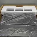 4U Server Cabinet Case - Rackmount Server Chassis with 7 PCI Slots, Lockable with Key, 17.72 inches x 6.97 inches x 16.93 inches