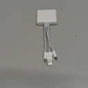 SD Card Reader for iPhone iPad Mac, Lightening & USB-C & USB-A 3 in 1 Memory SD Card Adapter, Support SD/MicroSD/USB OTG, High-Speed Trail Camera Card Viewer,Portable No App Plug & Play