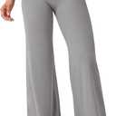 YEOREO Workout Leggings Womens No Front Seam Straight Leggings 29"/ 31.5"/ 33"/ 35" High Waist Buttery Eddiy Gym Yoga Pants (Small, Gray)