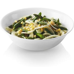 Corelle Livingware 1-quart Glass Serving Bowl, Winter Frost White, Pack of 4